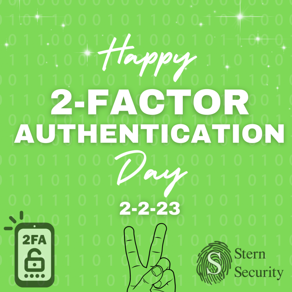 Happy 2-factor authentication day!