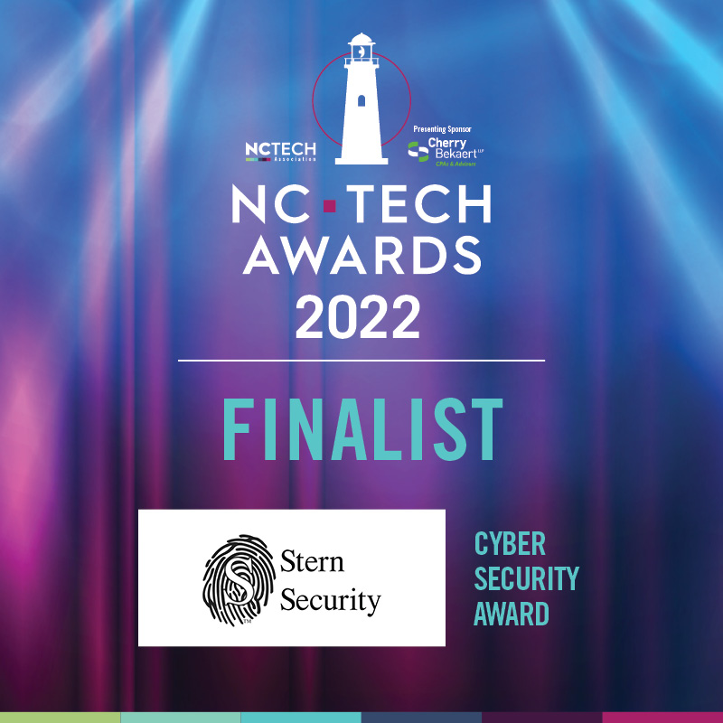 Stern Security 2022 NC Tech Cybersecurity Award Finalist