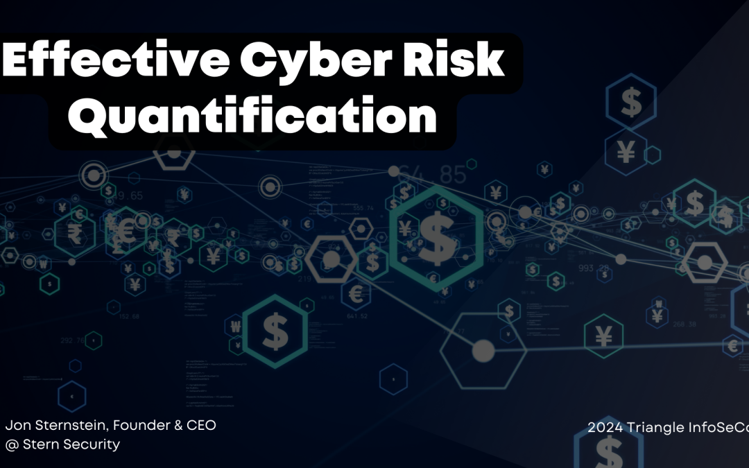 Effective Cyber Risk Quantification