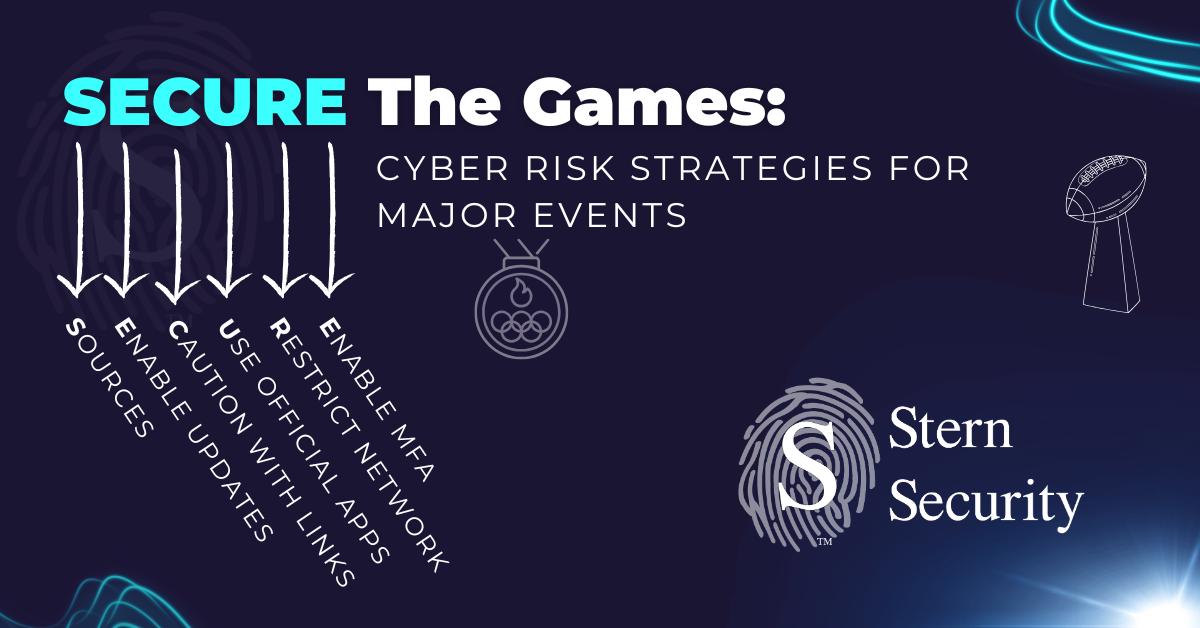 SECURE the Games: Cyber Risk Strategies for Major Events SECURE the Games: Cyber Risk Strategies for Major Events by Stern Security