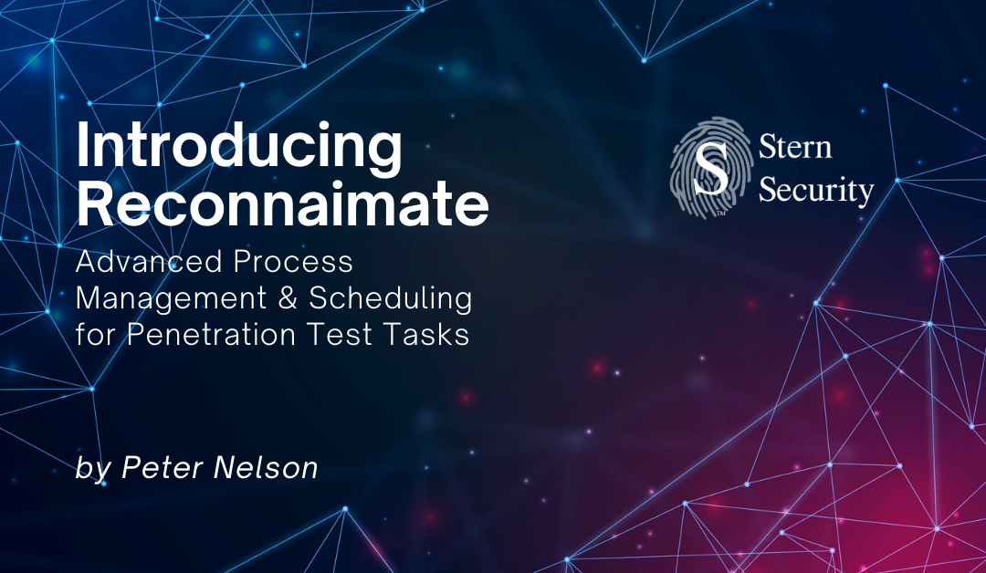 Introducing Reconnaimate: Advanced Process Management & Scheduling for Penetration Test Tasks