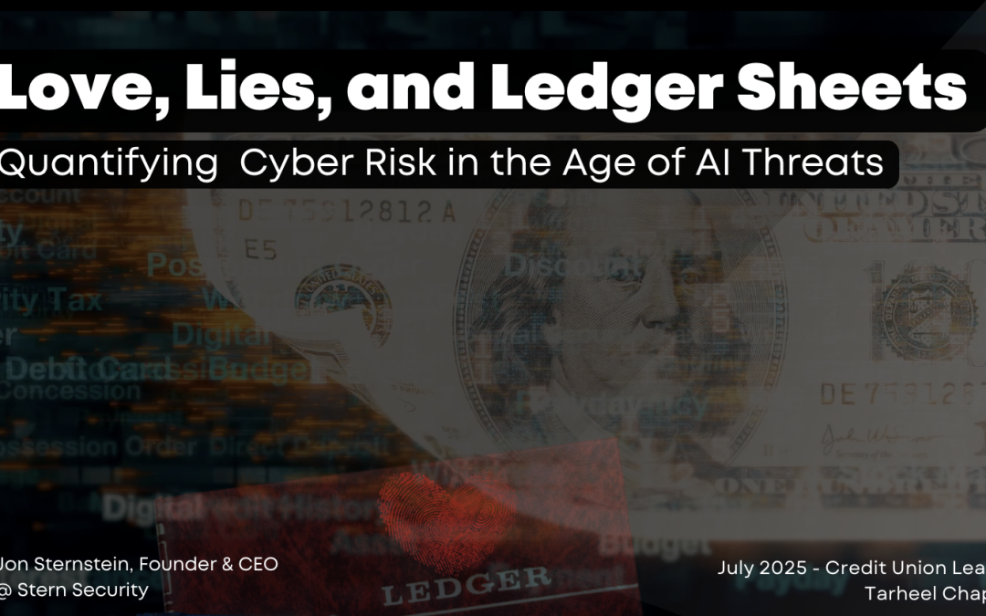 Presentation: Quantifying Risk in the Age of AI Threats